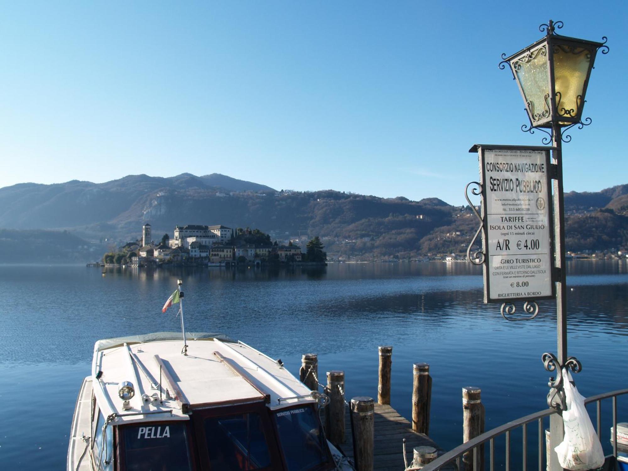 -Ortaflats- Appartamento L'Angolo Orta San Giulio Esterno foto